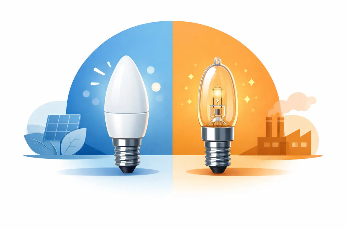 Lampadine E14 LED e alogene: quale scegliere?