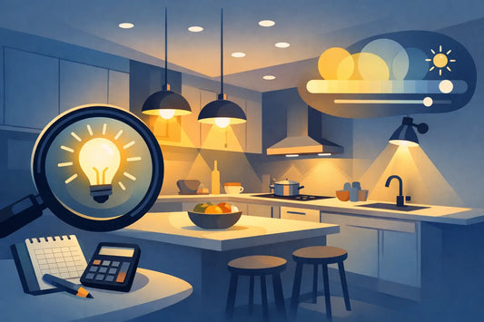 Quanti lumen servono in cucina? Calcolo pratico