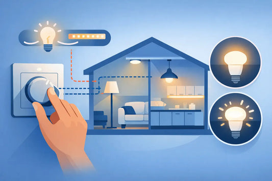 Collegare dimmer LED senza sfarfallii in casa
